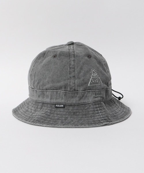 POLeR（ポーラー）の「POLeR/ポーラー PIGMENT BELL HAT ベルハット（ハット・メンズ・ブラック/ブルー/マスタード・ONE SIZE）」の14枚目の写真