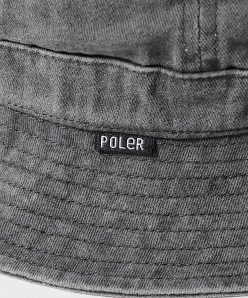POLeR（ポーラー）の「POLeR/ポーラー PIGMENT BELL HAT ベルハット（ハット・メンズ・ブラック/ブルー/マスタード・ONE SIZE）」の7枚目の写真