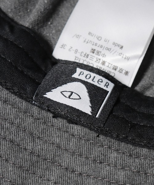 POLeR（ポーラー）の「POLeR/ポーラー PIGMENT BELL HAT ベルハット（ハット・メンズ・ブラック/ブルー/マスタード・ONE SIZE）」の12枚目の写真