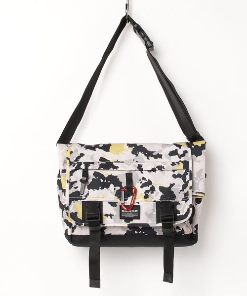 schott(ショット)の「MAKAVELIC/マキャベリック/TRUCKS GARAGE MESSENGER BAG/トラック ガレージ メッセンジャーバッグ(メッセンジャーバッグ・メンズ・その他2/ブラック・00)」の2枚目の写真