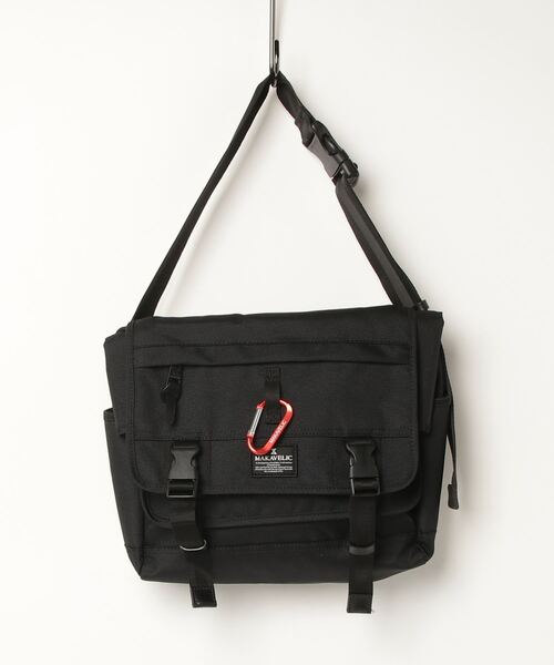 schott(ショット)の「MAKAVELIC/マキャベリック/TRUCKS GARAGE MESSENGER BAG/トラック ガレージ メッセンジャーバッグ(メッセンジャーバッグ・メンズ・その他2/ブラック・00)」の1枚目の写真