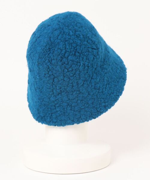 tone（トーン）の「【gratin】ラムウール風バケットハット（ハット・レディース・ホワイト/ブラック/ベージュ/ブルー/アイボリー・FREE）」の6枚目の写真