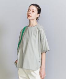 BEAUTY&YOUTH UNITED ARROWS | コットン天竺 ラウンドヘム ショートスリーブカットソー(Tシャツ/カットソー)