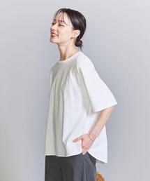 BEAUTY&YOUTH UNITED ARROWS | コットン天竺 ラウンドヘム ショートスリーブカットソー(Tシャツ/カットソー)
