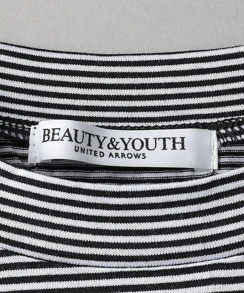 BEAUTY&YOUTH UNITED ARROWS（ビューティーアンドユースユナイテッドアローズ）の「コットン天竺 ラウンドヘム ショートスリーブカットソー（Tシャツ/カットソー・レディース・ブラック/ホワイト/その他1/その他2/その他3・FREE）」の7枚目の写真