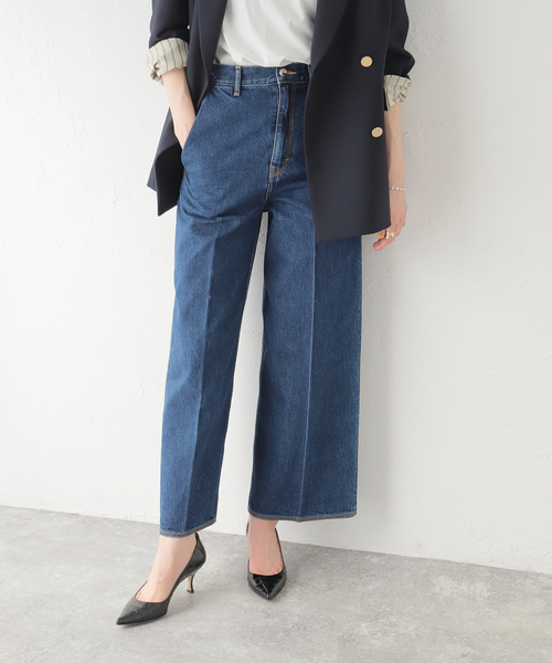 Mackintosh(マッキントッシュ)の「【MACKINTOSH/マッキントッシュ】 FRESGOE:デニムパンツ(デニムパンツ・レディース・ネイビー・4/6)」の1枚目の写真