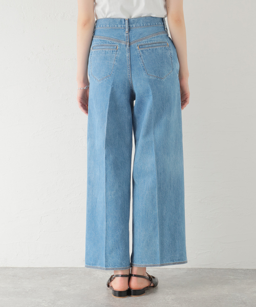 Mackintosh(マッキントッシュ)の「【MACKINTOSH/マッキントッシュ】 FRESGOE:デニムパンツ(デニムパンツ・レディース・ネイビー・4/6)」の5枚目の写真