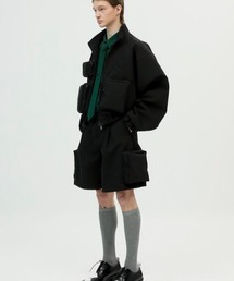 【ESC STUDIO/イーエスシースタジオ】multi pocket shorts/ ポケット ショーツ ハーフパンツ
