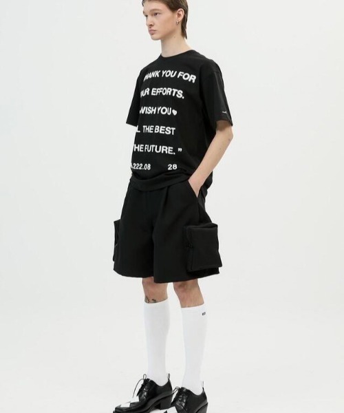 ESC STUDIO（イーエスシースタジオ）の「【ESC STUDIO/イーエスシースタジオ】multi pocket shorts/ ポケット ショーツ ハーフパンツ（カーゴパンツ・メンズ・ブラック/ブルー・01/02）」の12枚目の写真