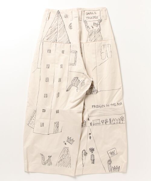 SHINYAKOZUKA(シンヤコヅカ)の「【SHINYAKOZUKA】BAGGY WITH DRAWING(その他パンツ・メンズ・キナリ・SMALL/MEDIUM)」の2枚目の写真