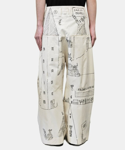 SHINYAKOZUKA(シンヤコヅカ)の「【SHINYAKOZUKA】BAGGY WITH DRAWING(その他パンツ・メンズ・キナリ・SMALL/MEDIUM)」の6枚目の写真