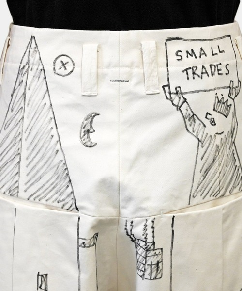 SHINYAKOZUKA(シンヤコヅカ)の「【SHINYAKOZUKA】BAGGY WITH DRAWING(その他パンツ・メンズ・キナリ・SMALL/MEDIUM)」の8枚目の写真