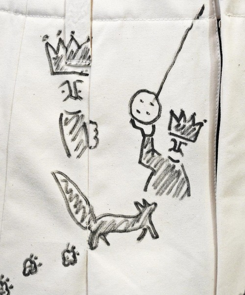 SHINYAKOZUKA(シンヤコヅカ)の「【SHINYAKOZUKA】BAGGY WITH DRAWING(その他パンツ・メンズ・キナリ・SMALL/MEDIUM)」の9枚目の写真