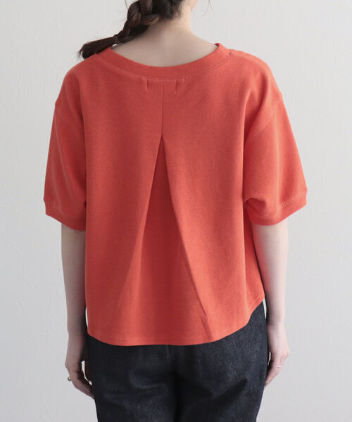 fredy emue（フレディエミュ）の「ラッセルクロプト丈プルオーバーカットソー（Tシャツ/カットソー・レディース・ベージュ/オフホワイト/オレンジ/ブラック・38）」の14枚目の写真