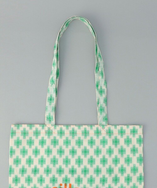 FREAK'S STORE（フリークスストア）の「ジャガードインドトート(トートバッグ)【限定展開】（トートバッグ・レディース・オフホワイト/ブルー/グリーン・ONE SIZE）」の13枚目の写真