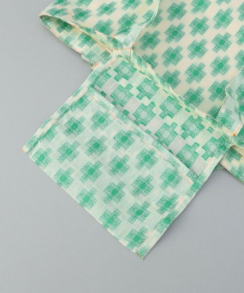 FREAK'S STORE（フリークスストア）の「ジャガードインドトート(トートバッグ)【限定展開】（トートバッグ・レディース・オフホワイト/ブルー/グリーン・ONE SIZE）」の14枚目の写真