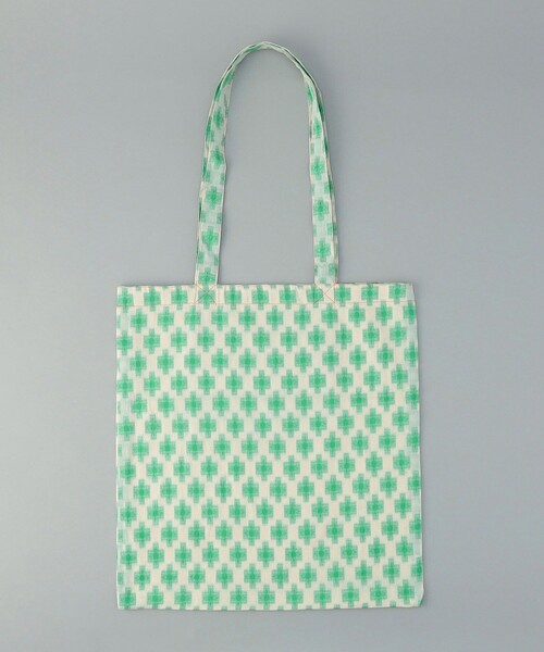 FREAK'S STORE（フリークスストア）の「ジャガードインドトート(トートバッグ)【限定展開】（トートバッグ・レディース・オフホワイト/ブルー/グリーン・ONE SIZE）」の16枚目の写真