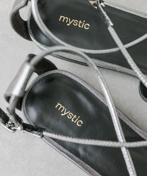 mystic（ミスティック）の「クロスサンダル（サンダル・レディース・シルバー/ブラック・38/36/37）」の6枚目の写真