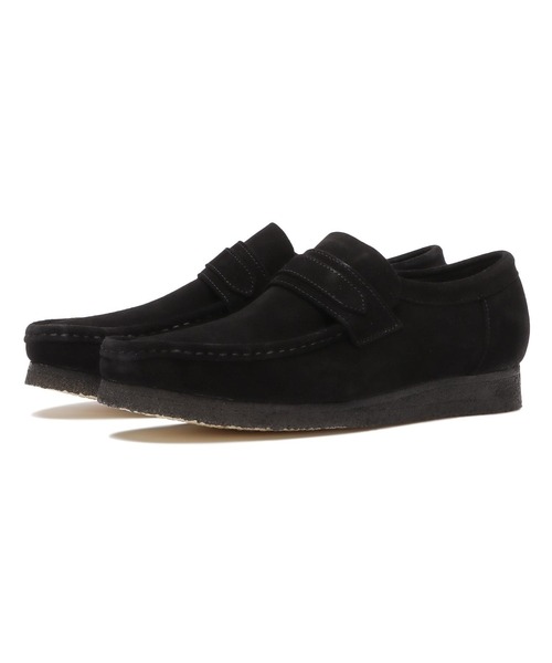 Clarks(クラークス)の「Wallabee Loafer 26172503(ローファー・メンズ・ブラック・11/9/7h/9h/10/8/8h/6/7/6h)」の3枚目の写真