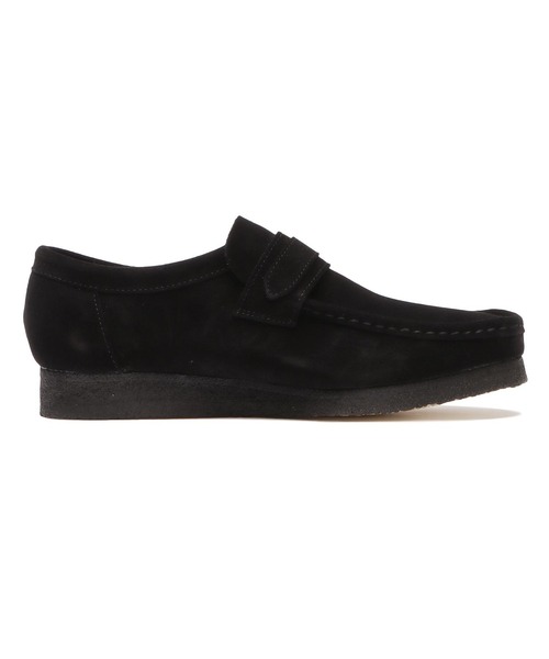Clarks(クラークス)の「Wallabee Loafer 26172503(ローファー・メンズ・ブラック・11/9/7h/9h/10/8/8h/6/7/6h)」の2枚目の写真