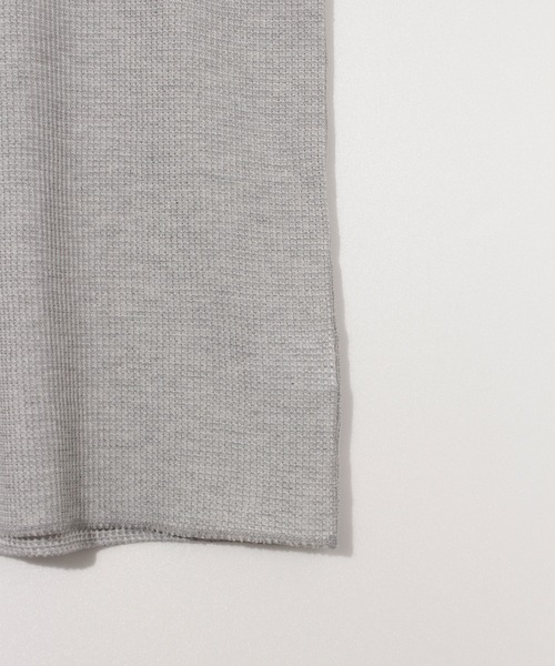 JEMORGAN（ジェーイーモーガン）の「【JEMORGAN / ジェーイーモーガン】サーマルタンクトップ（タンクトップ・メンズ・杢グレー/カーキ/ネイビー/ホワイト/ナチュラル/ブラック・L/M/XL/S）」の10枚目の写真