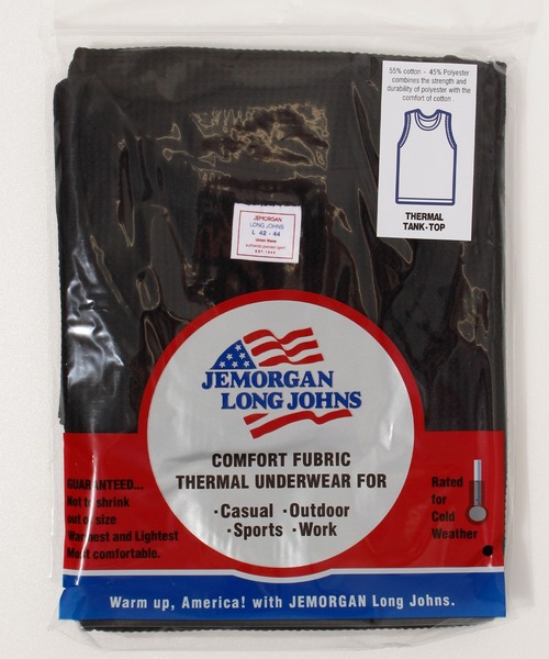 JEMORGAN（ジェーイーモーガン）の「【JEMORGAN / ジェーイーモーガン】サーマルタンクトップ（タンクトップ・メンズ・杢グレー/カーキ/ネイビー/ホワイト/ナチュラル/ブラック・L/M/XL/S）」の17枚目の写真