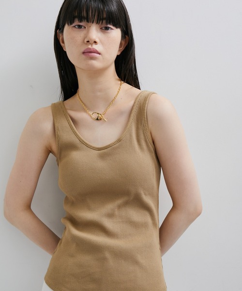 ADAM ET ROPE'(アダムエロペ)の「【LES BIJOUX】ニュアンスマンテルネックレス(ネックレス・レディース・シルバー/ゴールド・FREE)」の8枚目の写真