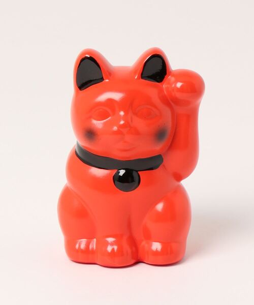 カヤ】常滑焼 彩りほっぺ招き猫3号 貯金箱（フィギュア）｜カヤ（カヤ