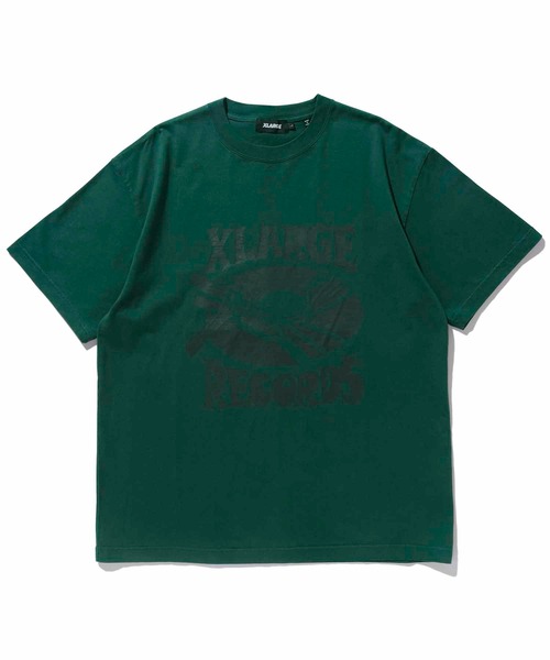 XLARGE（エクストララージ）の「BREAK THE RECORDS S/S TEE（Tシャツ/カットソー・メンズ・ブラック/ホワイト/グリーン・XL/M/L/S）」の3枚目の写真
