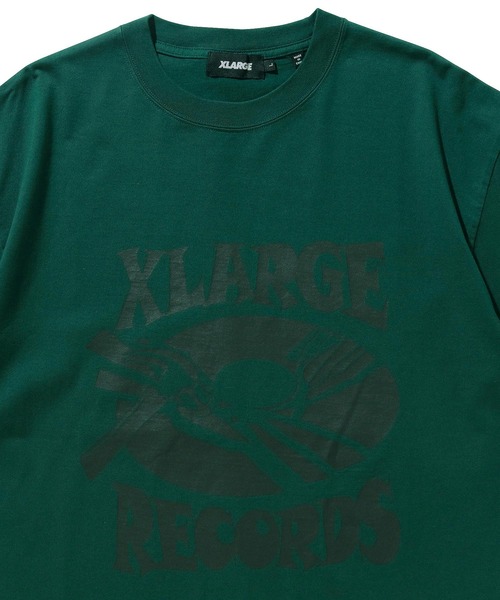 XLARGE（エクストララージ）の「BREAK THE RECORDS S/S TEE（Tシャツ/カットソー・メンズ・ブラック/ホワイト/グリーン・XL/M/L/S）」の10枚目の写真