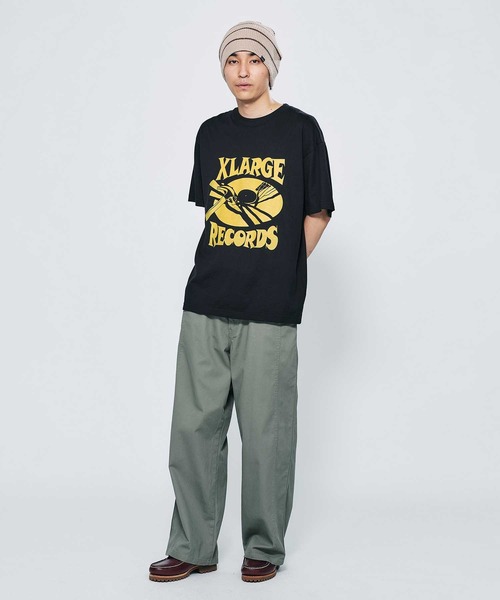 XLARGE（エクストララージ）の「BREAK THE RECORDS S/S TEE（Tシャツ/カットソー・メンズ・ブラック/ホワイト/グリーン・XL/M/L/S）」の18枚目の写真
