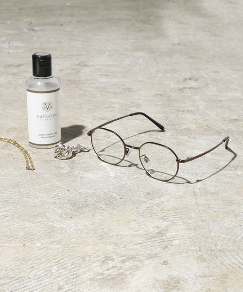 ROOPTOKYO（ループトウキョウ）の「【70%OFF】【ケース付】【ユニセックスアイテム】メタルラウンドフレーム サングラス（サングラス・メンズ・ブラウン/グレー/ブラウン系その他2/ブラウン系その他3/ブラウン系その他4/チャコール/ブラック系その他/ブラウン系その他/ゴールド系その他/クリア・FREE）」の8枚目の写真