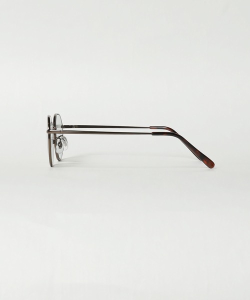 ROOPTOKYO（ループトウキョウ）の「【70%OFF】【ケース付】【ユニセックスアイテム】メタルラウンドフレーム サングラス（サングラス・メンズ・ブラウン/グレー/ブラウン系その他2/ブラウン系その他3/ブラウン系その他4/チャコール/ブラック系その他/ブラウン系その他/ゴールド系その他/クリア・FREE）」の11枚目の写真