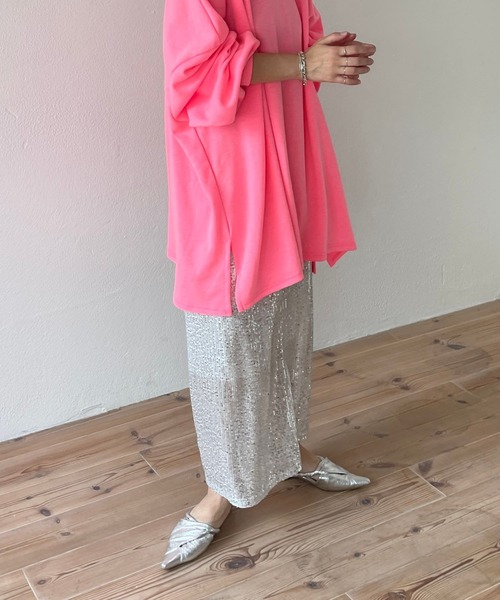 wee9s（ウィークス）の「"GIRAGIRA" disco skirt / ギラギラスパンコールディスコスカート（スカート・レディース・ブラック/シルバー/ゴールド・FREE）」の6枚目の写真