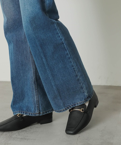 SENSE OF PLACE by URBAN RESEARCH(センスオブプレイスバイアーバンリサーチ)の「フェイクレザービットローファー(ローファー・レディース・ブラウン/ブラック/アイボリー・MEDIUM/LARGE/X-LARGE/SMALL)」の19枚目の写真