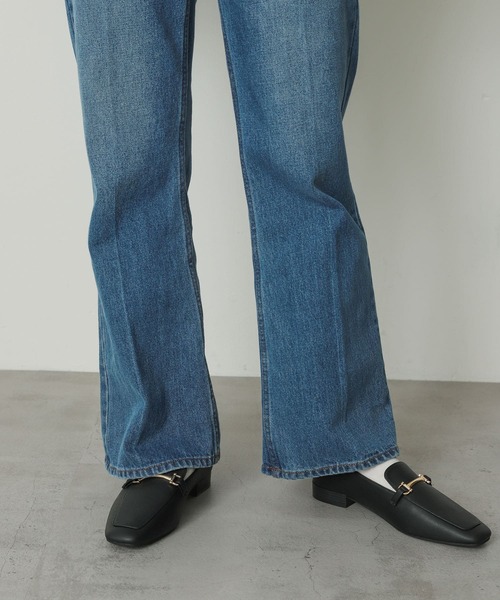 SENSE OF PLACE by URBAN RESEARCH(センスオブプレイスバイアーバンリサーチ)の「フェイクレザービットローファー(ローファー・レディース・ブラウン/ブラック/アイボリー・MEDIUM/LARGE/X-LARGE/SMALL)」の21枚目の写真