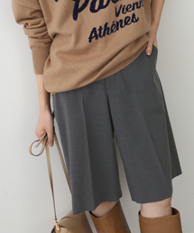 SLOBE IENA | ツイルトロショートパンツ(スラックス)