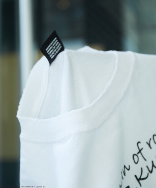 LIFE（ライフ）の「LIFE/ライフ 別注 Kurt Cobain コラボフォト L/S Tシャツ/ロングスリーブ（Tシャツ/カットソー・メンズ・チャコールグレー/オフホワイト・MEDIUM/LARGE）」の5枚目の写真