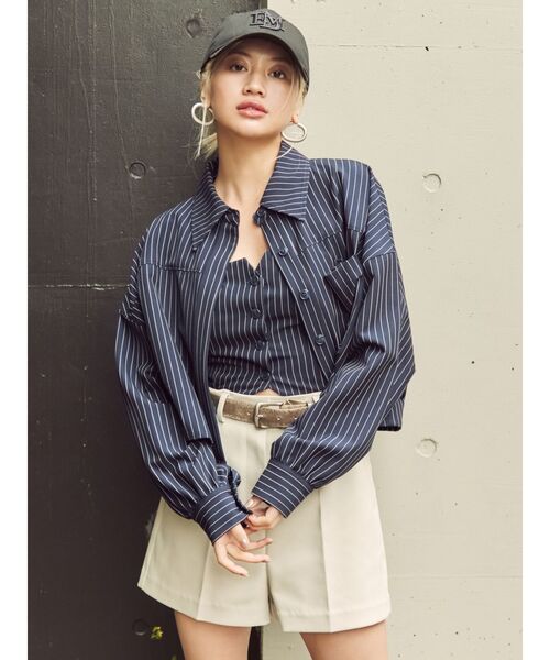 NEWERA EK COLLECTION（ニューエライーケーコレクション）の「【ニューエラコラボ】エンブロイダリーロゴキャップ（キャップ・レディース・ブラウン/ブラック・FREE）」の10枚目の写真