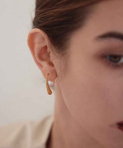 CENE(セネ)の「【CENE】セネ/2wayパールアイシクルピアス(ピアス(両耳用)・レディース・ゴールド/シルバー/ピンクゴールド・FREE)」の10枚目の写真
