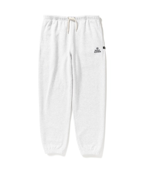 MAGIC NUMBER（マジック ナンバー）の「【MAGIC NUMBER】STOCK LOGO BASIC SWEAT PANT（スウェットパンツ・メンズ・アッシュグレー/ブラック・LARGE/MEDIUM/X-LARGE）」の11枚目の写真