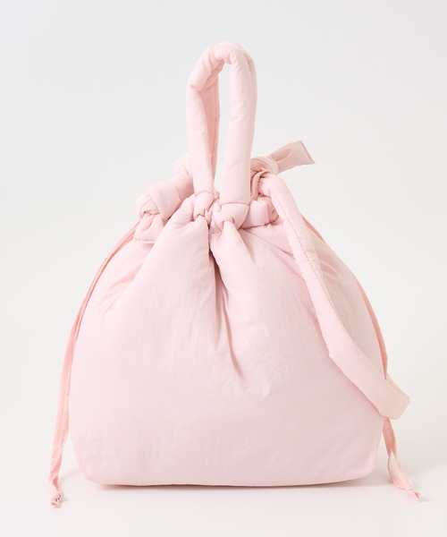 forksy.(フォルクシー)の「【forksy.】ナイロンパフィーショルダーバッグ(ショルダーバッグ・レディース・オフホワイト/ブラック/ブルー/ピンク・FREE)」の12枚目の写真