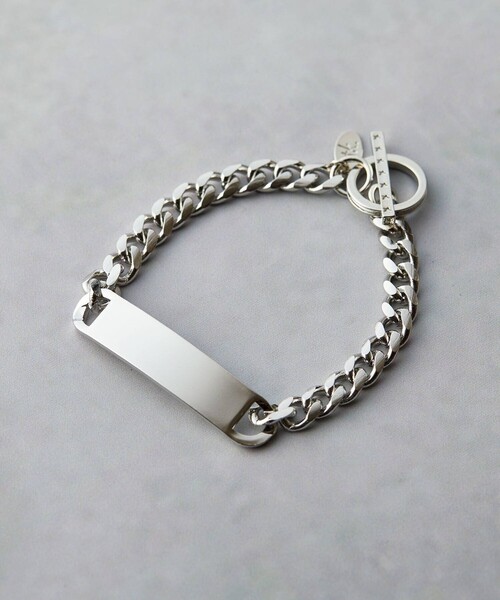 tk.TAKEO KIKUCHI(ティーケータケオキクチ)の「◆アソートチェーンブレスレット(ブレスレット・メンズ・シルバー/シルバー系1/ブラック系1/ブラック/シルバー系/ブラック系・00)」の6枚目の写真