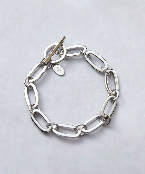 tk.TAKEO KIKUCHI(ティーケータケオキクチ)の「◆アソートチェーンブレスレット(ブレスレット・メンズ・シルバー/シルバー系1/ブラック系1/ブラック/シルバー系/ブラック系・00)」の4枚目の写真