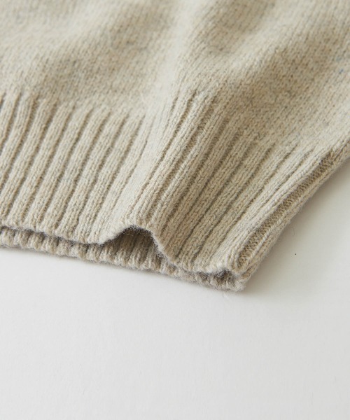 CUBE SUGAR（キューブシュガー）の「アンティークニット星条旗プルオーバー（ニット/セーター・レディース・ネイビー/ナチュラル・M）」の16枚目の写真