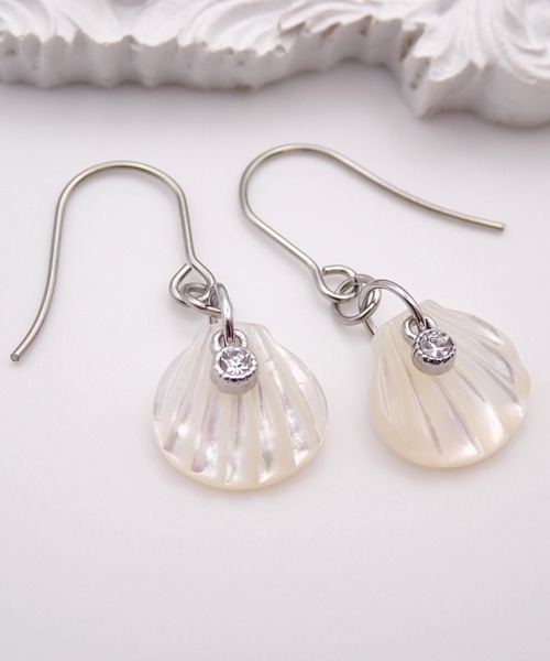 CERCA（チェルカ）の「HaRu*/天然石＆ジルコニアピアス（ピアス（両耳用）・レディース・C/D/A/B・FREE）」の8枚目の写真
