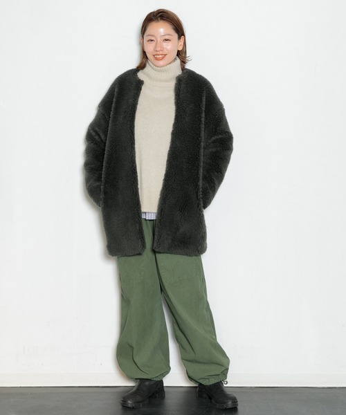 TICCA(ティッカ)の「TICCA カーゴパンツ(カーゴパンツ・レディース・カーキ・FREE)」の22枚目の写真