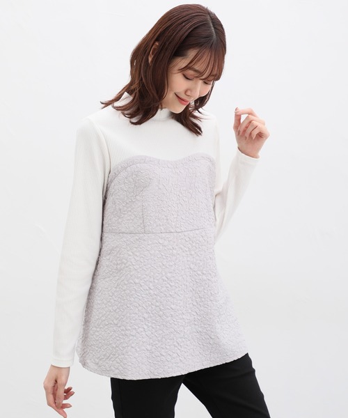 セール】ビスチェ風トップス（Tシャツ/カットソー）｜Honeys（ハニーズ