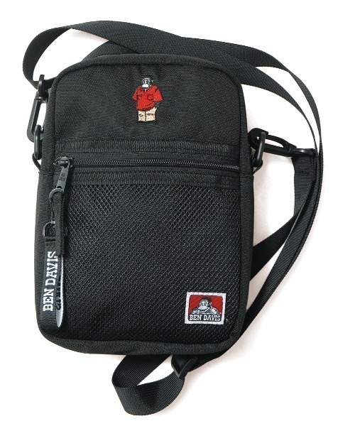 BEN DAVIS(ベンデイビス)の「《BEN DAVIS》EMBRO SHOULDER(ショルダーバッグ・メンズ・ブラック・FREE)」の2枚目の写真