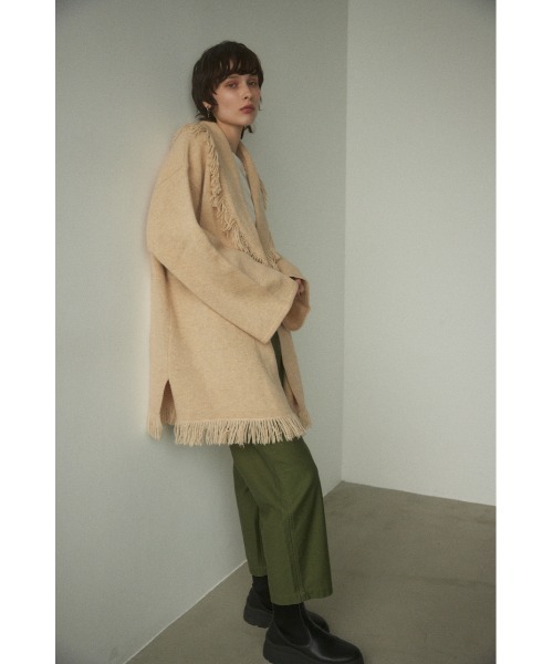 BLACK BY MOUSSY（ブラックバイマウジー）の「baker pants(ベイカーパンツ)（カーゴパンツ・レディース・カーキ/オフホワイト/ブラック・2/1）」の12枚目の写真